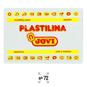Jovi Plasticine nº 72 350 g (White)
