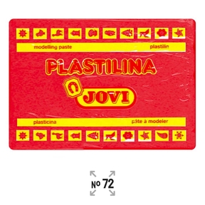 Jovi Plasticine nº 72 350 g (Red)