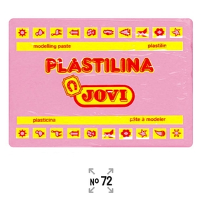 Jovi Plasticine No. 72 350 g (pink)