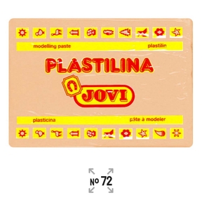 Jovi Plasticine No. 72 350 g (Light Orange)