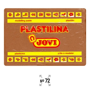 Jovi Plasticine nº 72 350 g (Brown)