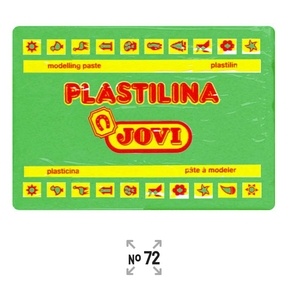 Jovi Plasticine nº 72 350 g (Light Green)