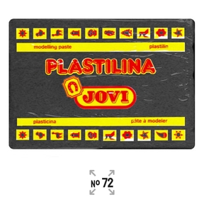 Jovi Plasticine No. 72 350 g (Black)